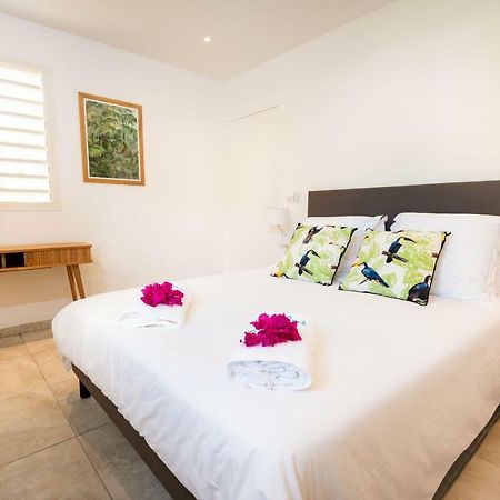 Villa Banc De Sable, Acces Direct A La Plage Le Diamant Exterior foto